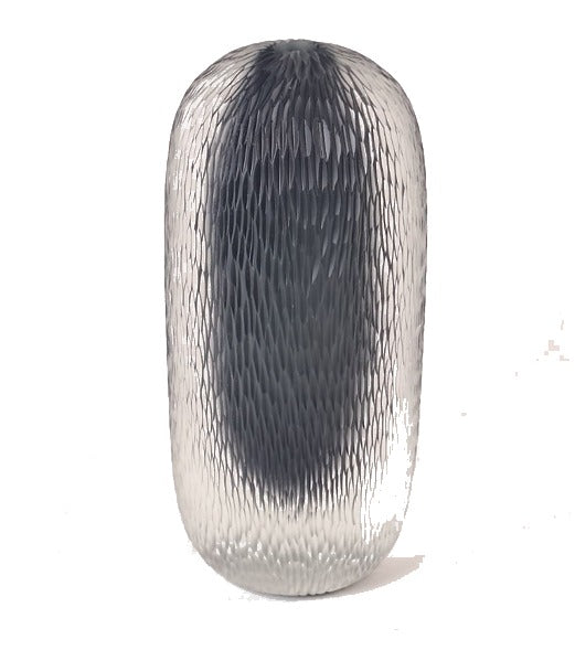 Ondine Vase XL in nero Murano glass